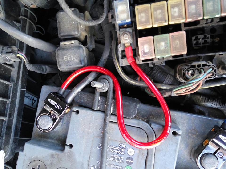 Замена клемм аккумулятора — DRIVE2