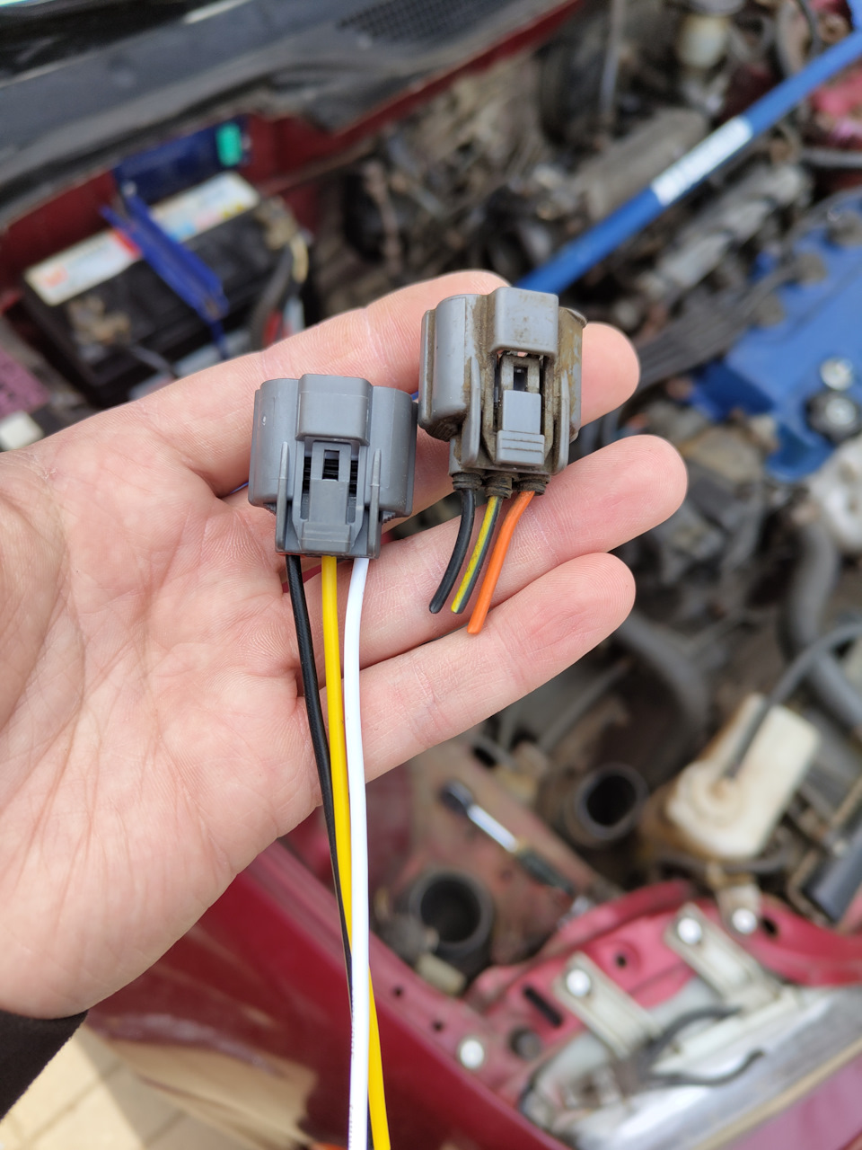 Замена фишки датчика скорости — Honda Civic (5G), 1,5 л, 1992 года ...