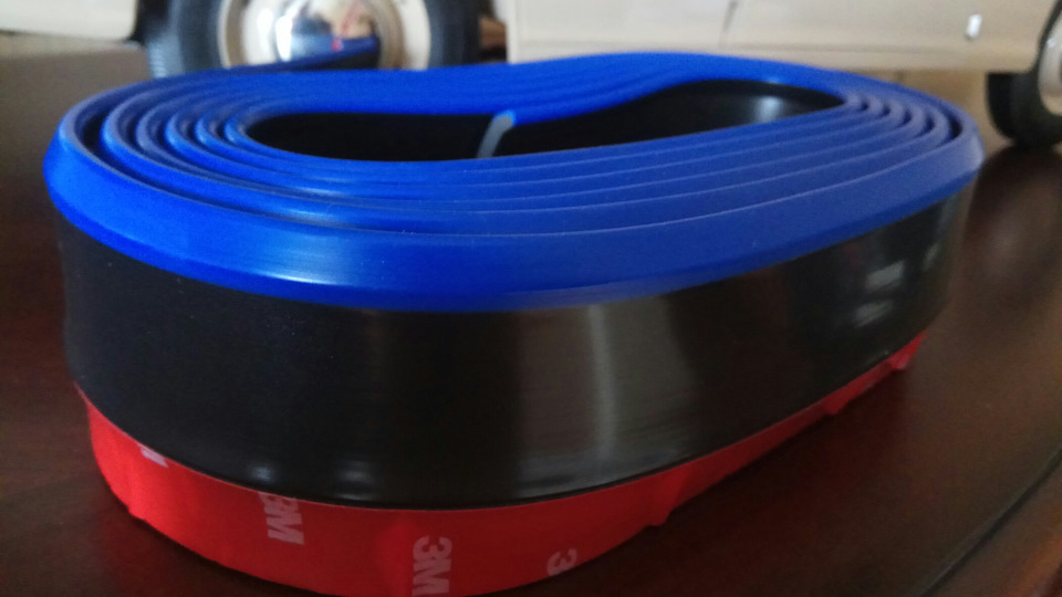 Установка губы на передний бампер — Hyundai Solaris, 1,6 л, 2016 года ...