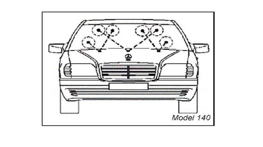 Не работает сигнал мерседес w140