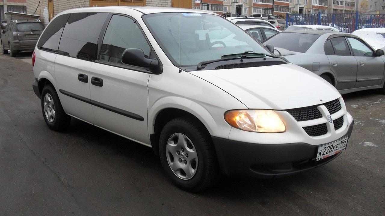 Dodge Caravan IV 2.4 бензиновый 2003 | Белый Кит на DRIVE2