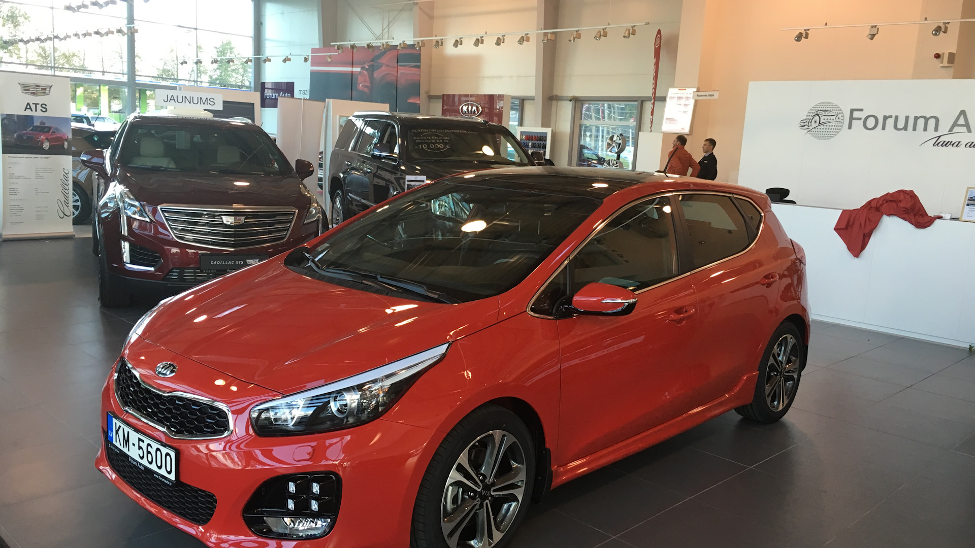 KIA Ceed (2G) 1.6 дизельный 2016 | Красный GT-Line на DRIVE2