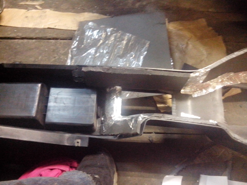 проклеил тоннель над кпп — ИЖ 2126, 1,6 л, 2003 года | своими руками ...