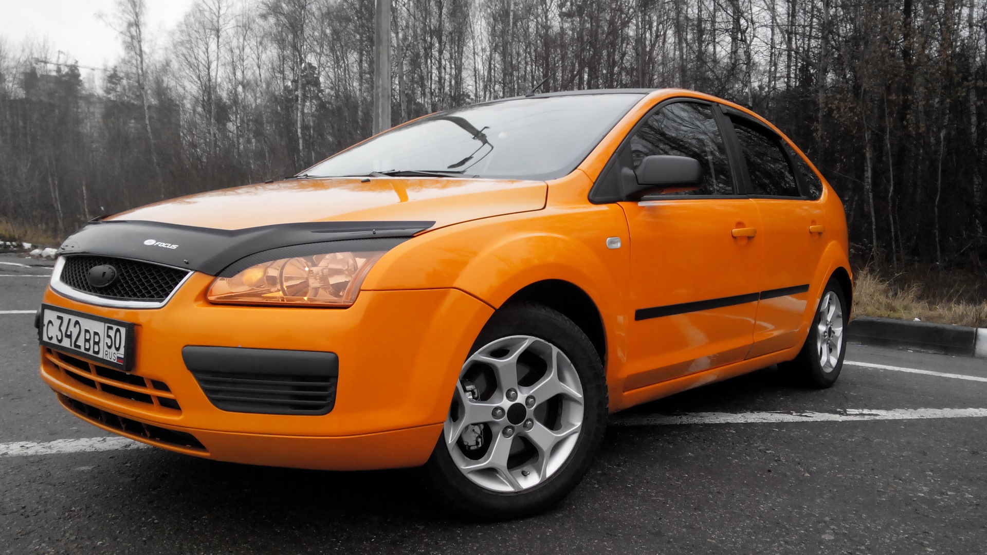 Ford Focus 2 розовый