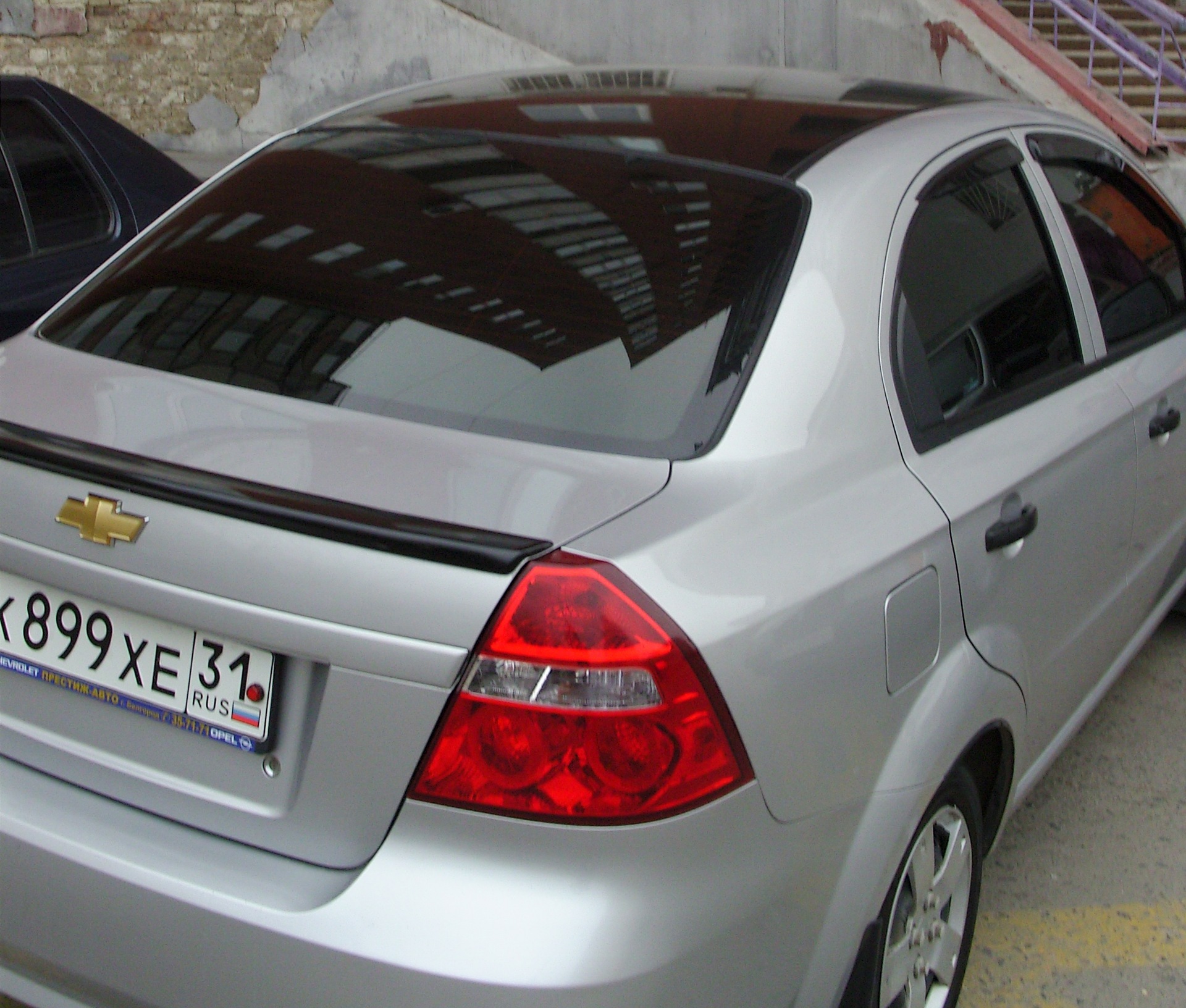 Chevrolet Aveo t250 черная