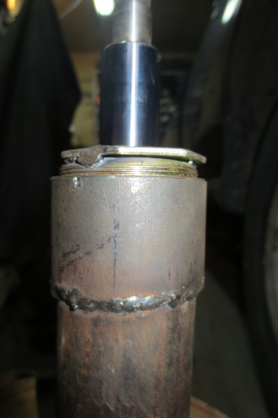 Переделка амортизаторов под вкладыш