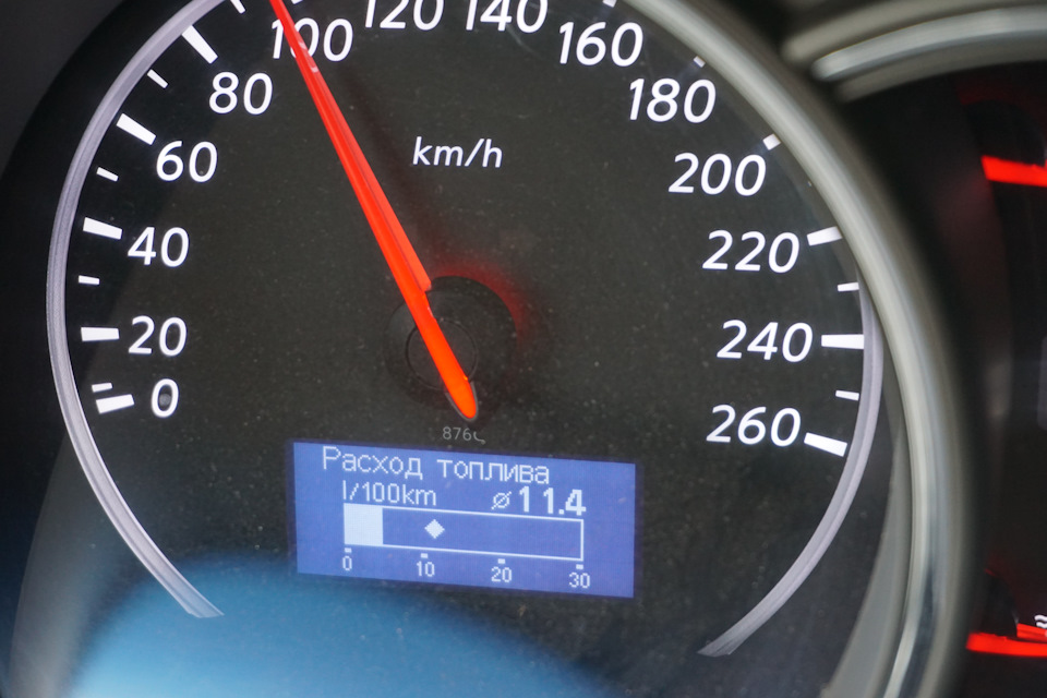 расход — Nissan Murano II, 3,5 л, 2012 года | заправка | DRIVE2