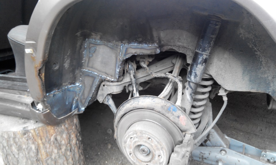 Сразу после сварки — Mercedes-Benz E-Class (W124)