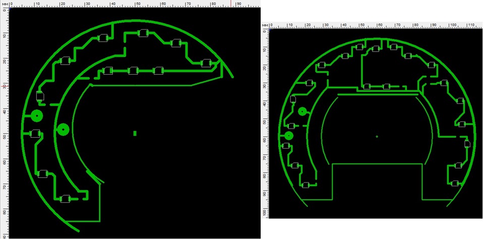 Схемы подсветки панели приборов. Схема платы для Пересвета приборной панели Калина 1. Печатная плата для Пересвета панели Приора. Печатная плата отопителя 2115. Печатная плата панели приборов s-Max 2006.