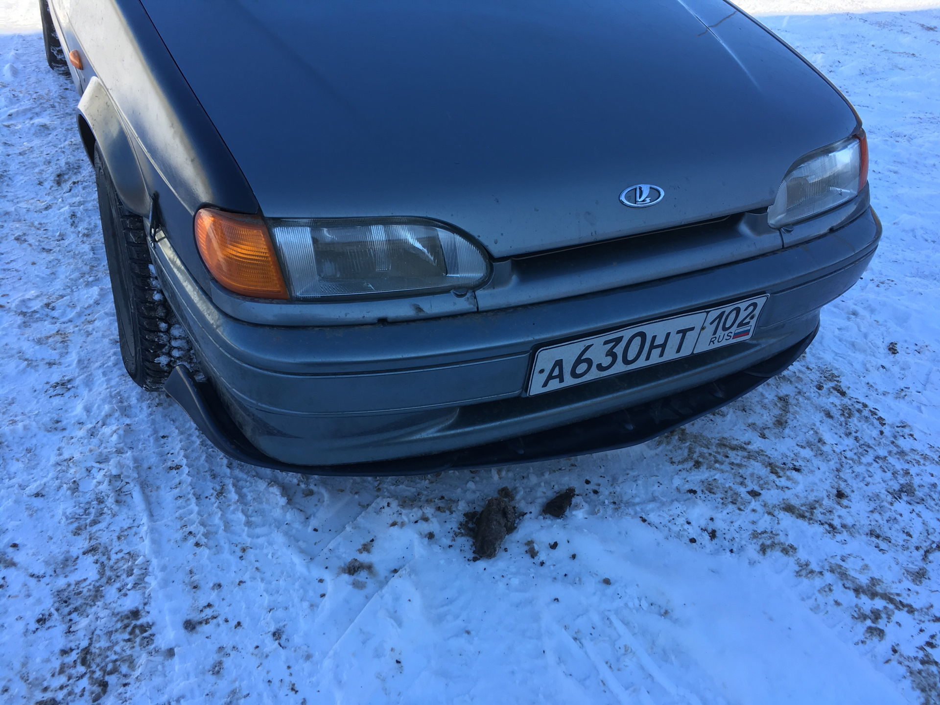 Сплиттер — Lada 2114, 1,6 л, 2007 года | стайлинг | DRIVE2