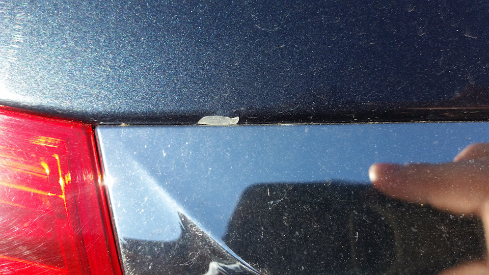 Крышка багажника и жуки которые на ней обитают. — Citroen C4 L, 1,6 л ...
