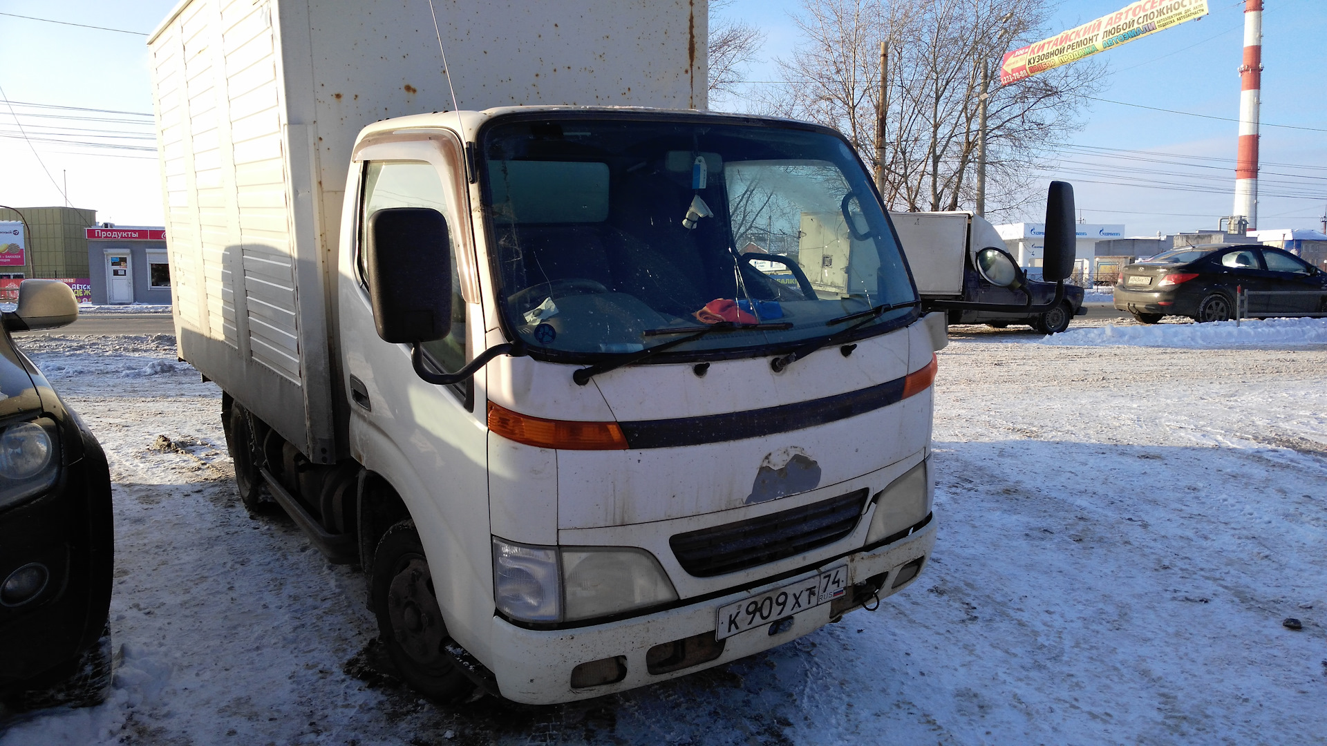 Toyota ToyoAce (7G) 4.7 дизельный 2002 | Белый ICE на DRIVE2