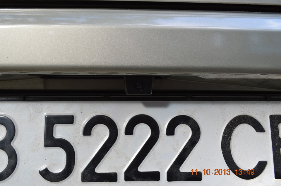 Установил камеру заднего вида — Renault Logan (1G), 1,6 л, 2011 года ...