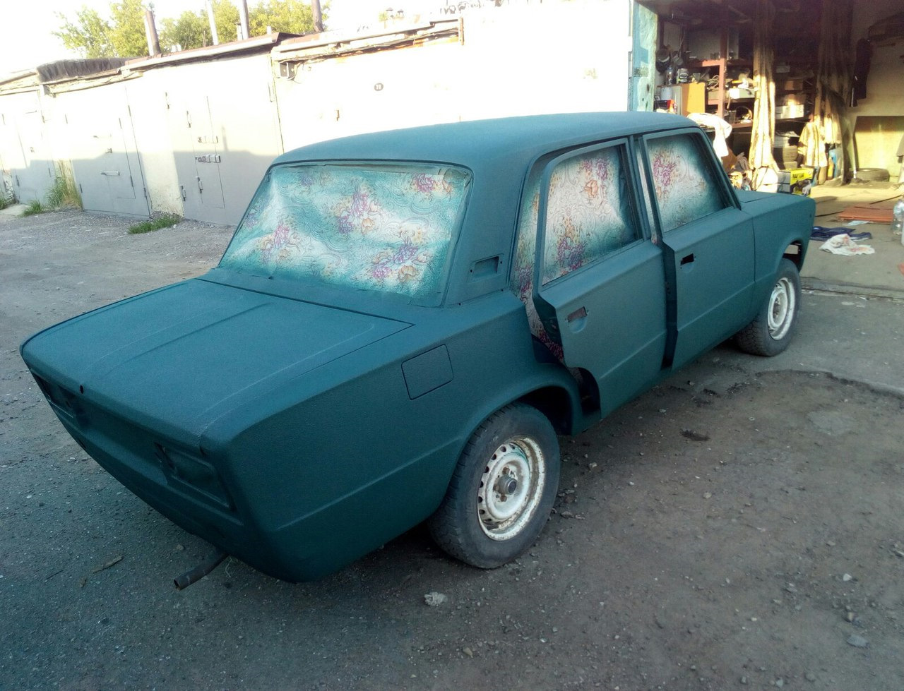 Покраска РАПТОРОМ. — Lada 2106, 1,6 л, 1997 года | стайлинг | DRIVE2