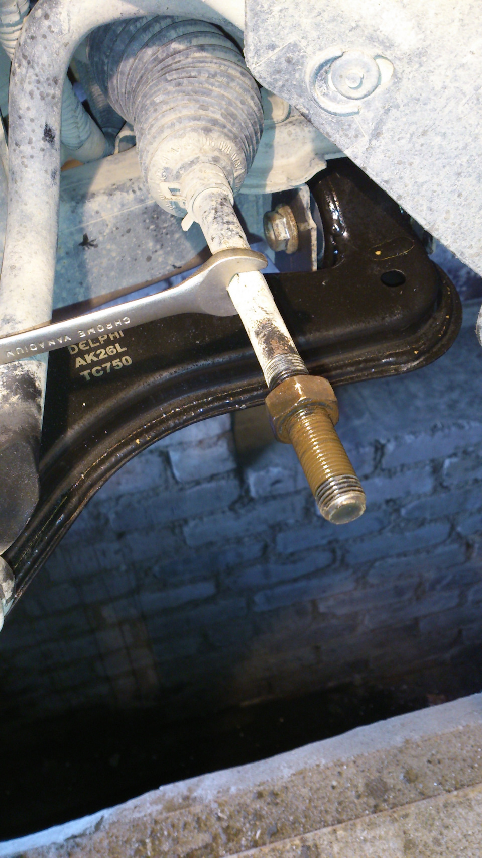 Рычаги, рулевые наконечники. — Opel Astra H GTC, 1,8 л, 2007 года ...