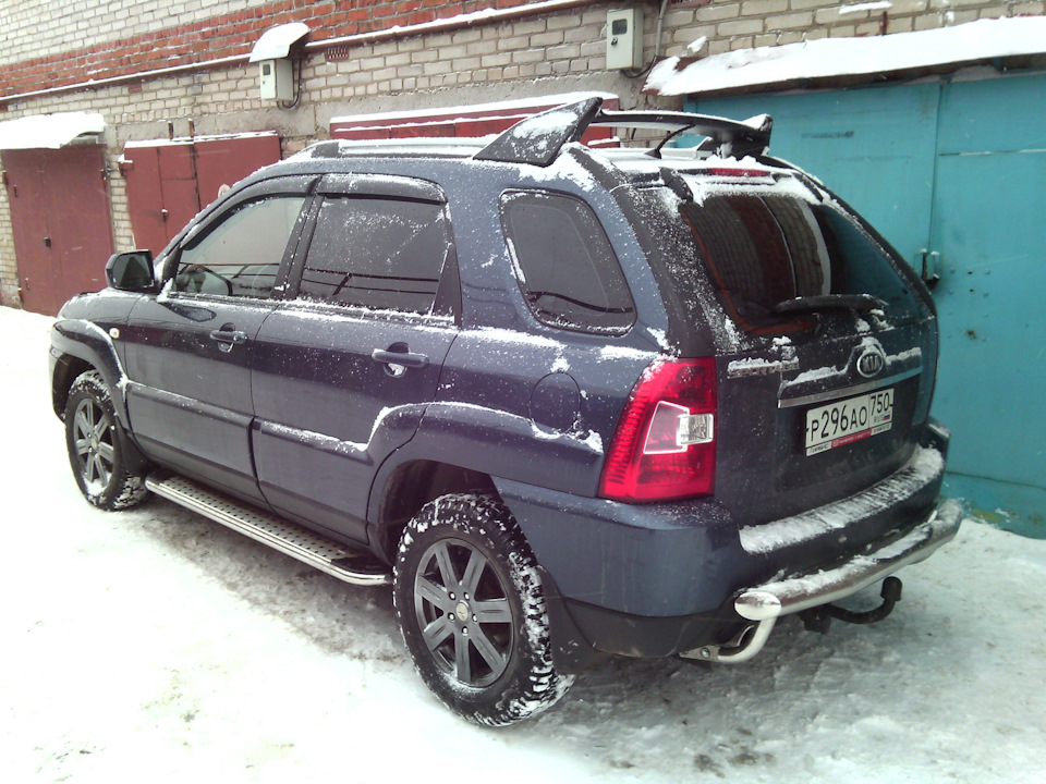 Доработки kia sportage 2