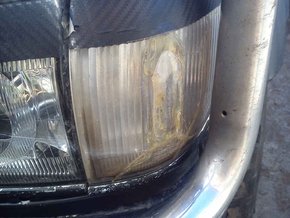 замена габарита — Nissan Terrano R50, 3,2 л, 1997 года | другое | DRIVE2