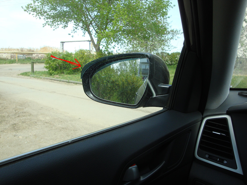 Вид из салона практически не поменялся — козырьков почти не видно. — Hyundai Tucson (TL)