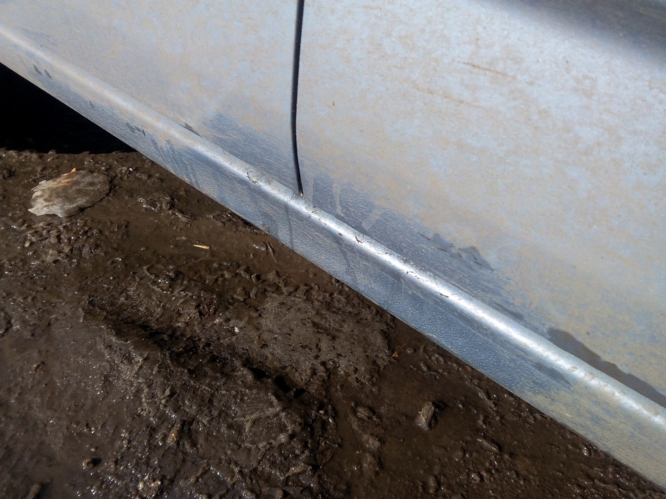 Сам дурак… Замял порог. — Chevrolet Aveo Sedan (2G), 1,6 л, 2012 года ...