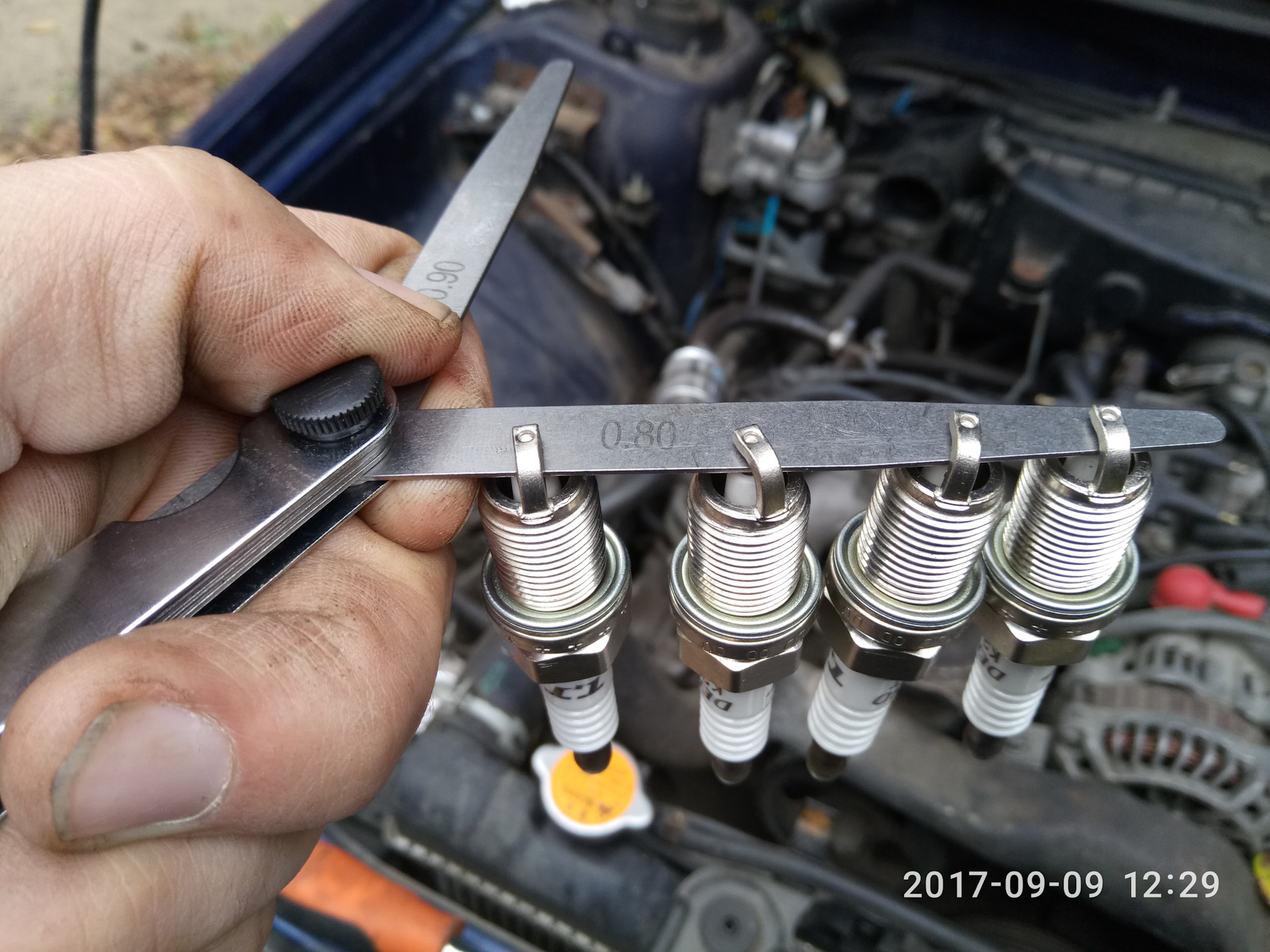 Замена свечей и высоковольтного провода. — Subaru Forester (SF), 2,5 л ...