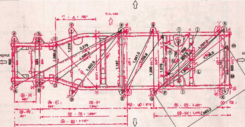 Сон рамы. Чертёж рамы Nissan Terrano. Чертежи рамы Ниссан Террано wd21. Геометрия кузова Nissan Terrano wd21. Ниссан Террано 21 контрольные точки рамы.