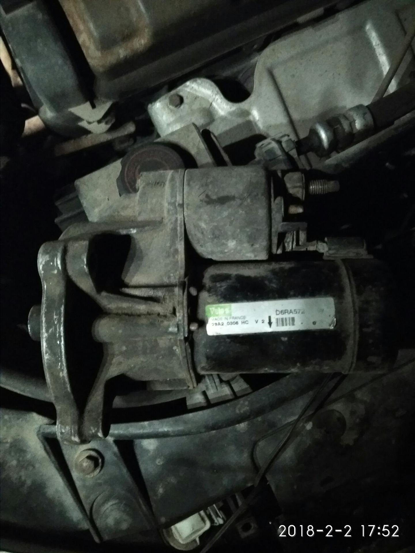 Где находится стартер на пежо партнер Замена стартера. - Peugeot 206, 1,4 л, 2002 года своими руками DRIVE2