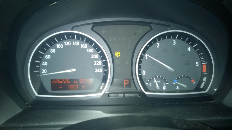 Датчик температуры воздуха за бортом: верить, нет? — BMW X3 (E83), 2 л ...
