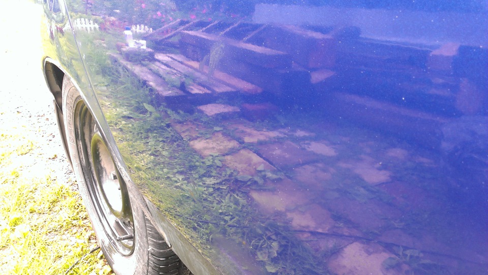 Полировка кузова, пастой Run Way — Lada 21102, 1,5 л, 2001 года ...