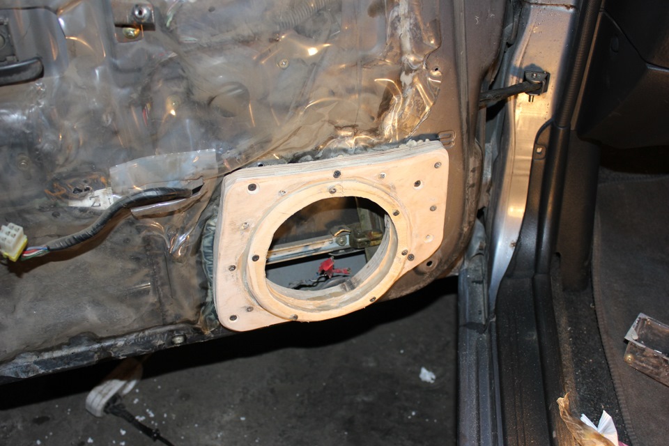 Изготовление подиума под дин 6,5J — Nissan Skyline (R32), 2 л, 1992 ...