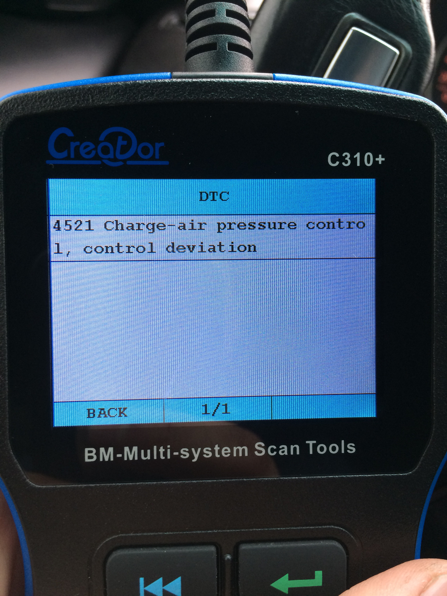 Charging pressure. BMW ошибка турбины.
