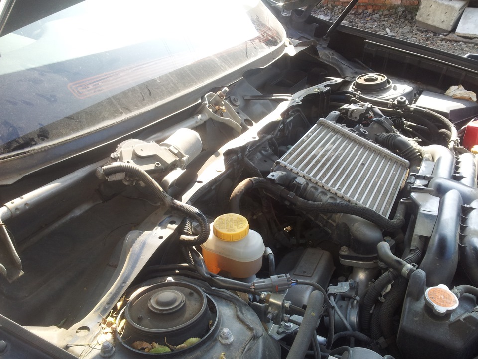 Ремонт форсунки омывателя лобового стекла. — Subaru Forester (SH), 2 л ...