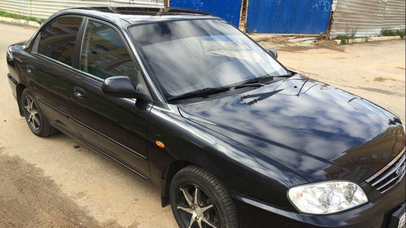 KIA Spectra Черный