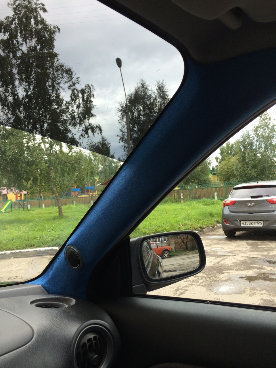 в машине — Subaru Impreza WRX STI (GD)