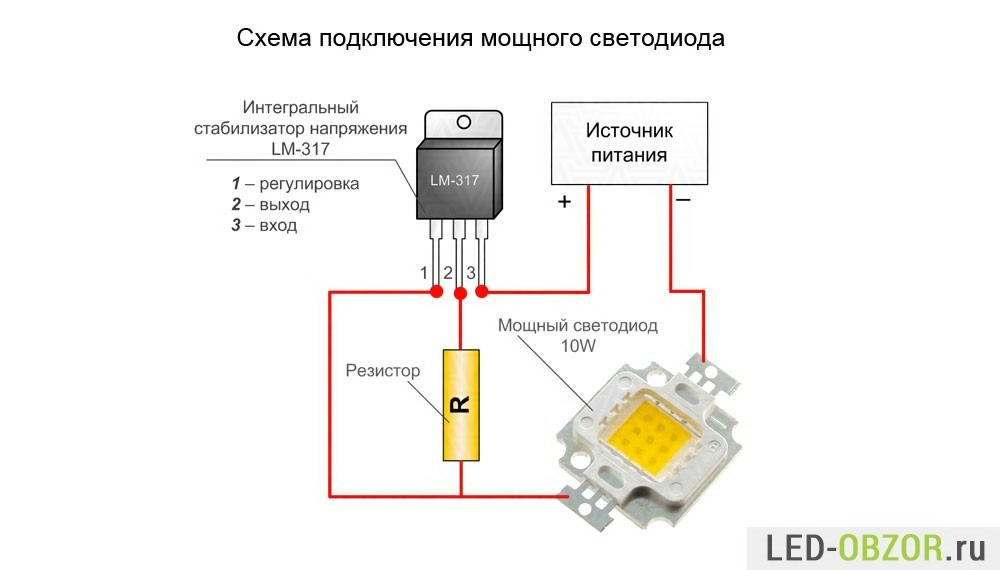 Указать состояние каждого светодиода горит или нет для каждой из схем