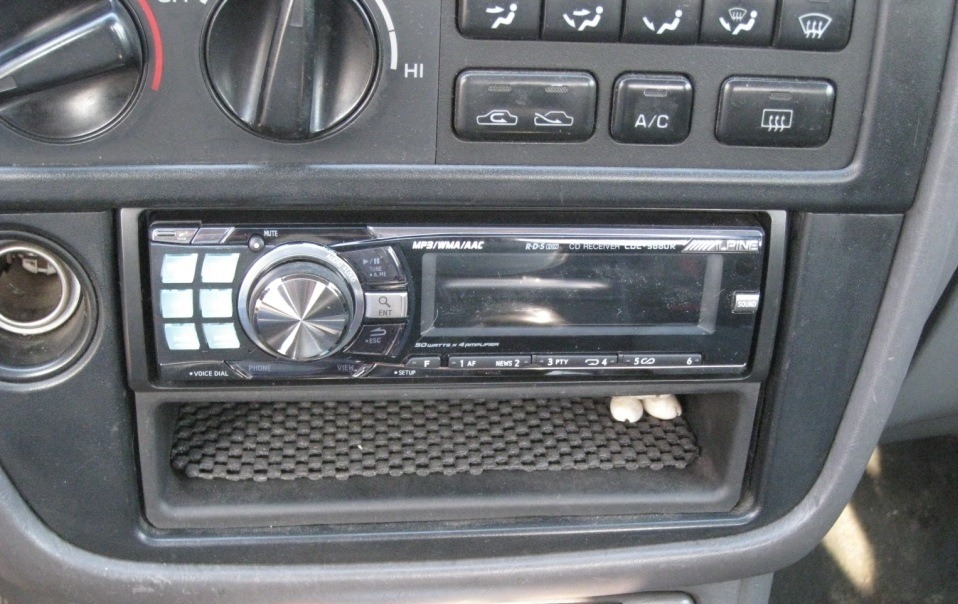 Audio system  Revision  - Toyota Camry 30L 1994