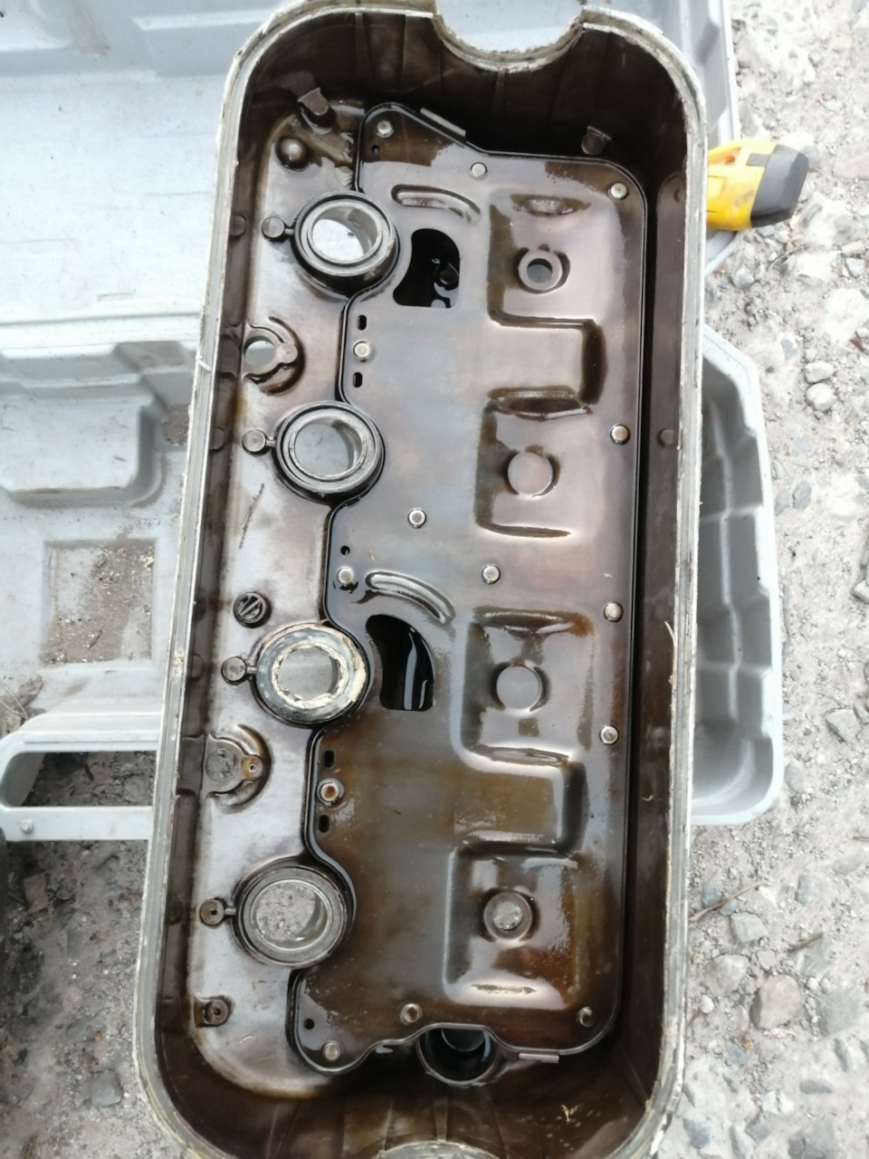 Регулировка теплового зазора клапанов — Honda Accord (5G), 2 л, 1993 ...