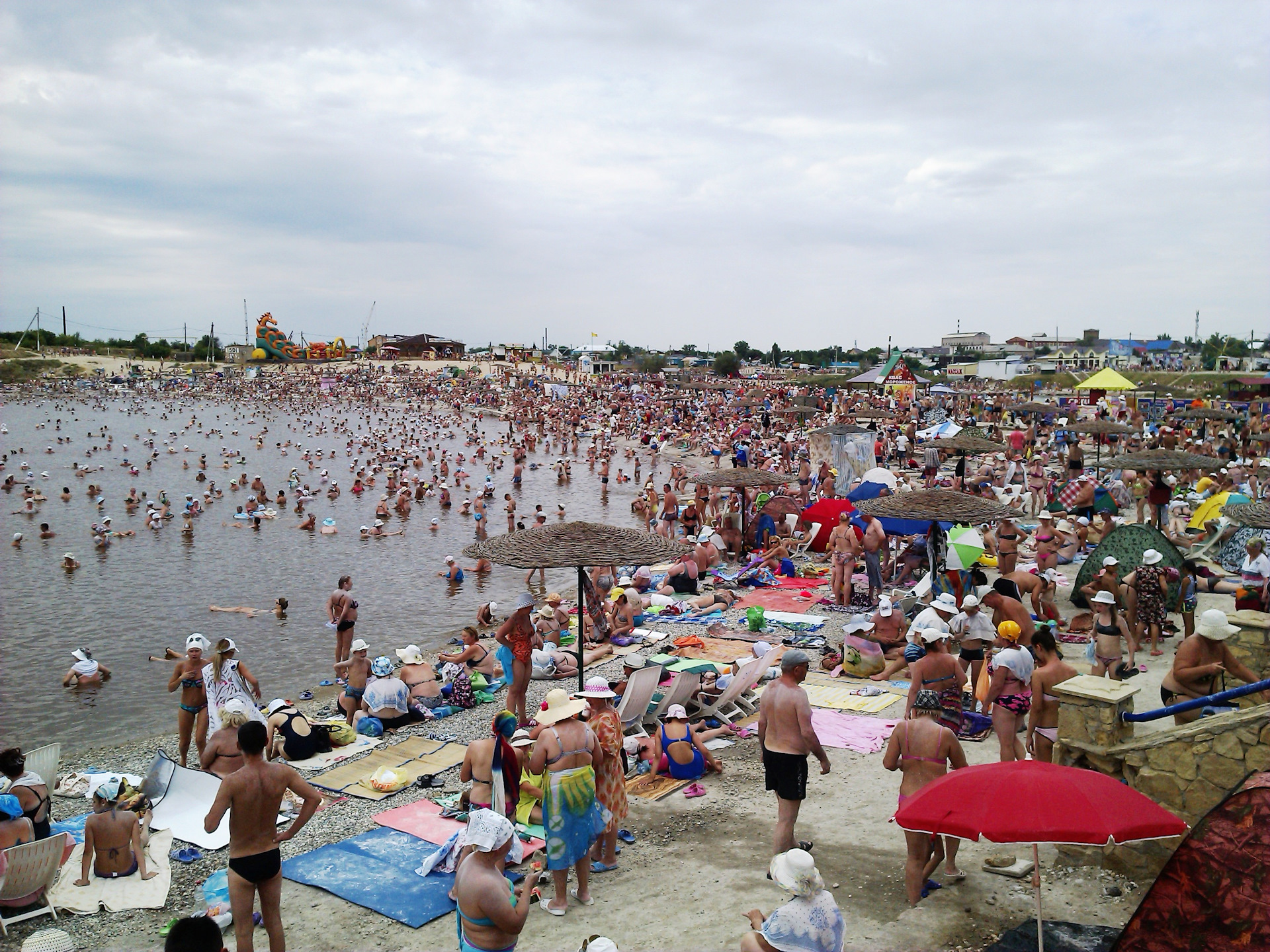 пляж в соль илецке