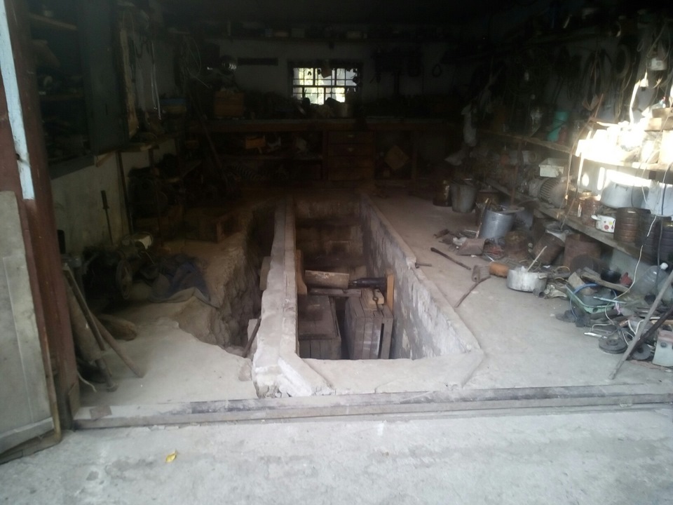 Ровняем яму в гараже. — Lada 21063, 1,3 л, 1989 года | своими руками ...