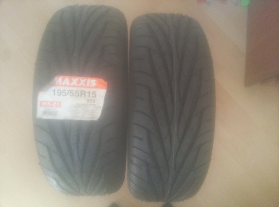 Летние шины Maxxis Victra 195/55 R15 — Ford Mondeo II, 1,8 л, 2000 года ...