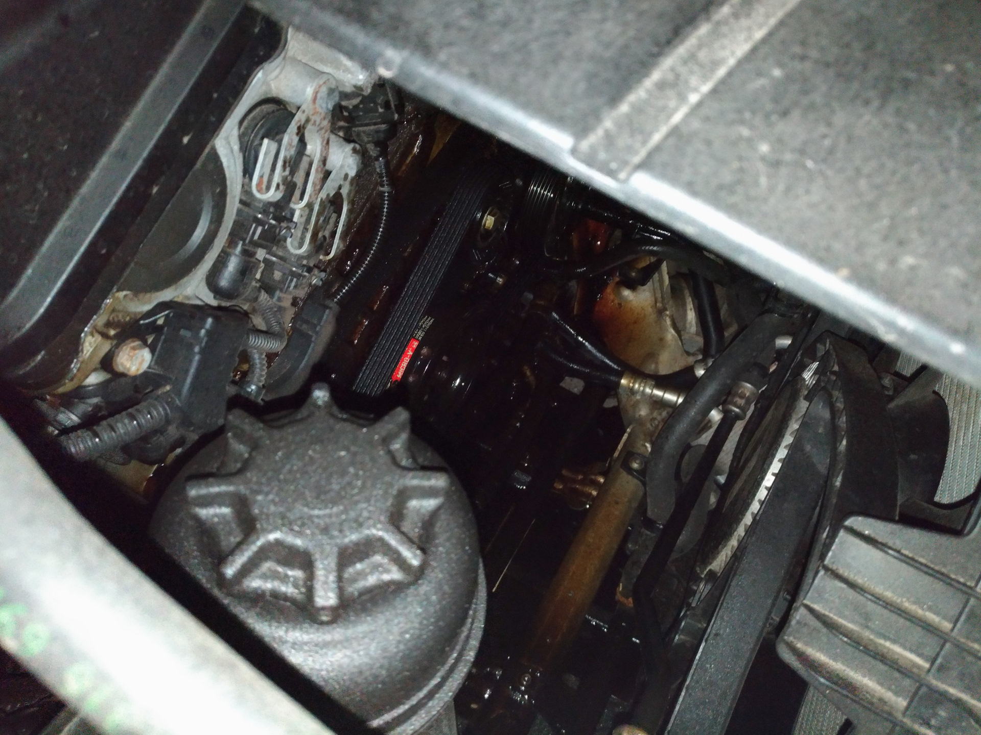 Выдавило прокладку корпуса масляного фильтра — BMW 3 series (E90), 2 л ...