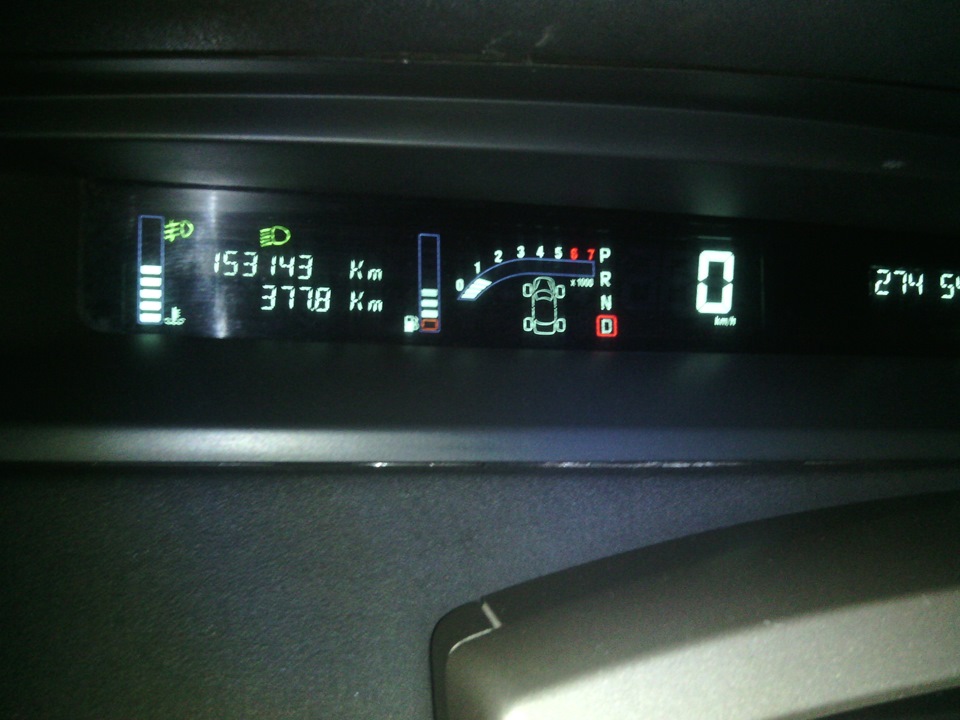 Заправка за 2 года. — Renault Grand Scenic II, 2 л, 2005 года ...