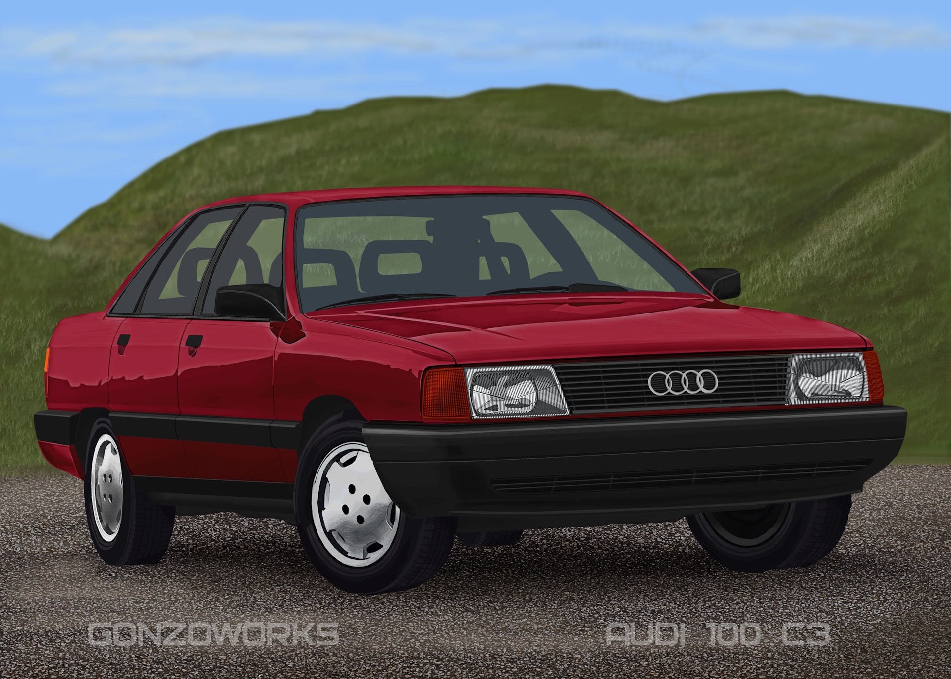 Audi 100. Мечта из 90-х Art! — Сообщество «DRIVE2 Audi Club» на DRIVE2