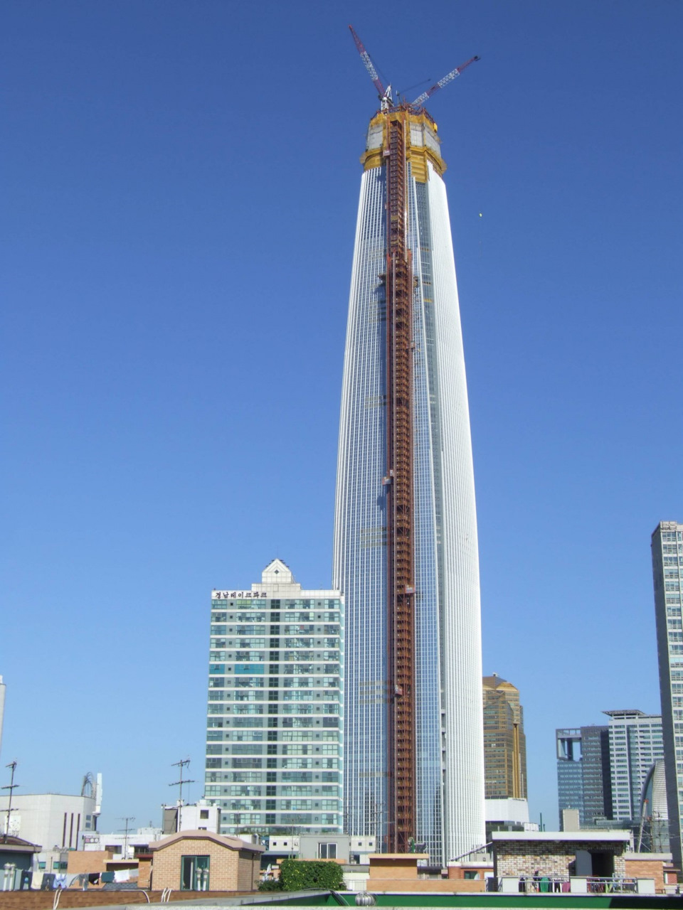 Небоскребы Южной Кореи: Lotte World Premium Tower — Сообщество «Это  интересно знать...» на DRIVE2