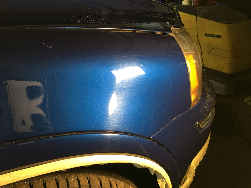 Полировка кузова/мойка мотора/установка дефлектора капота : VOLVO XC90 ...