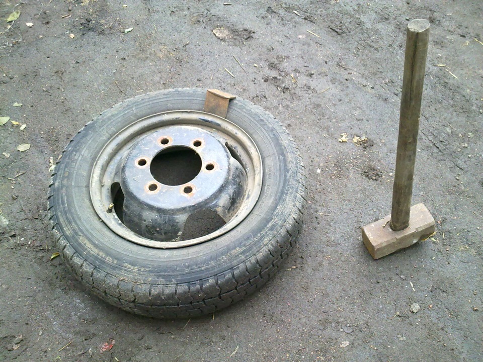 колесо — ГАЗ Газель, 2,4 л, 1999 года | поломка | DRIVE2