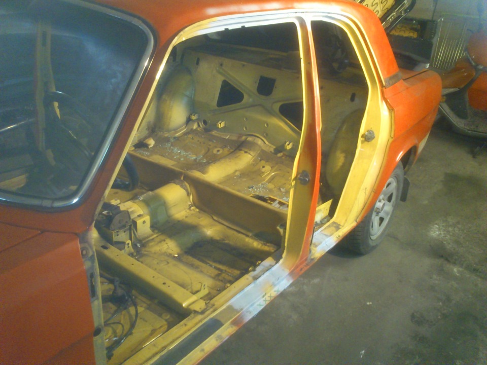 Переносим стойку! — ГАЗ 31105, 2,7 л, 2005 года | кузовной ремонт | DRIVE2