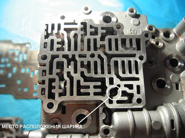 Расположение шариков гидроблока gf 4 el