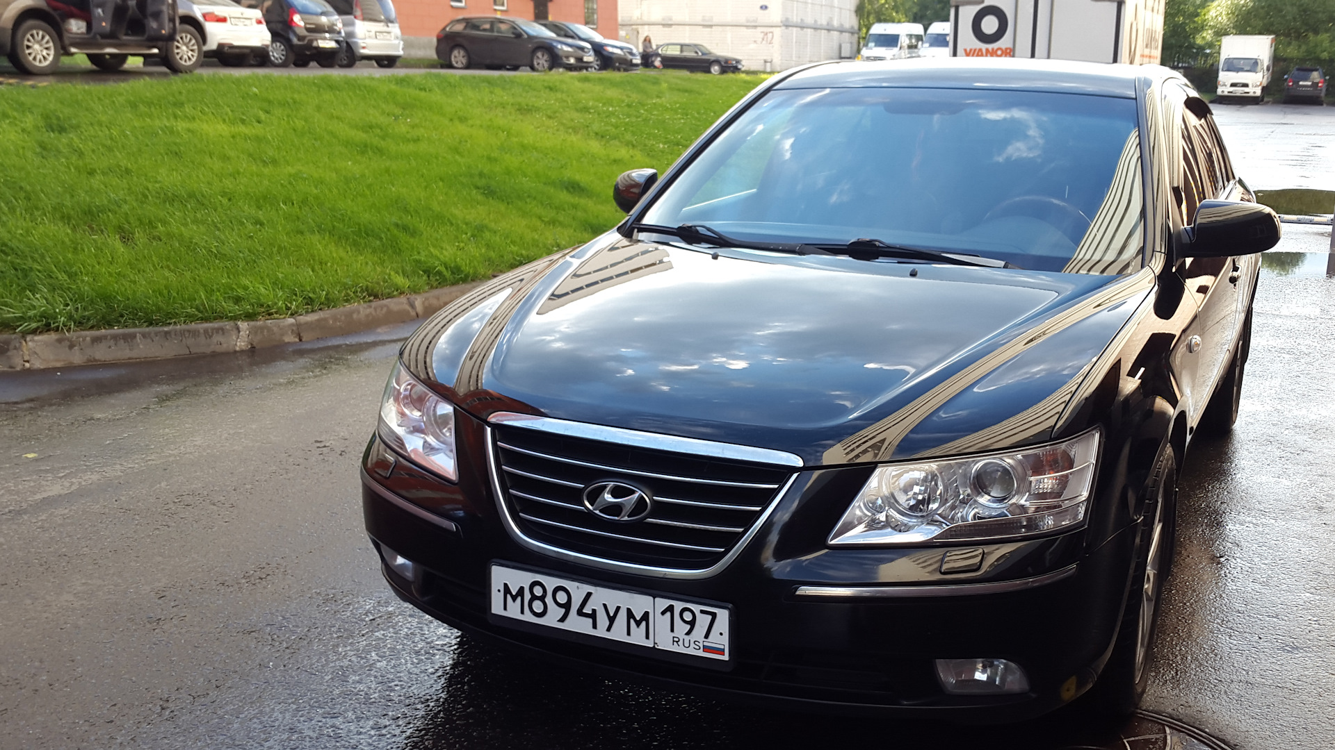 Hyundai Sonata V (NF) 2.4 бензиновый 2008 | НаФаня по кличке Мумка на DRIVE2