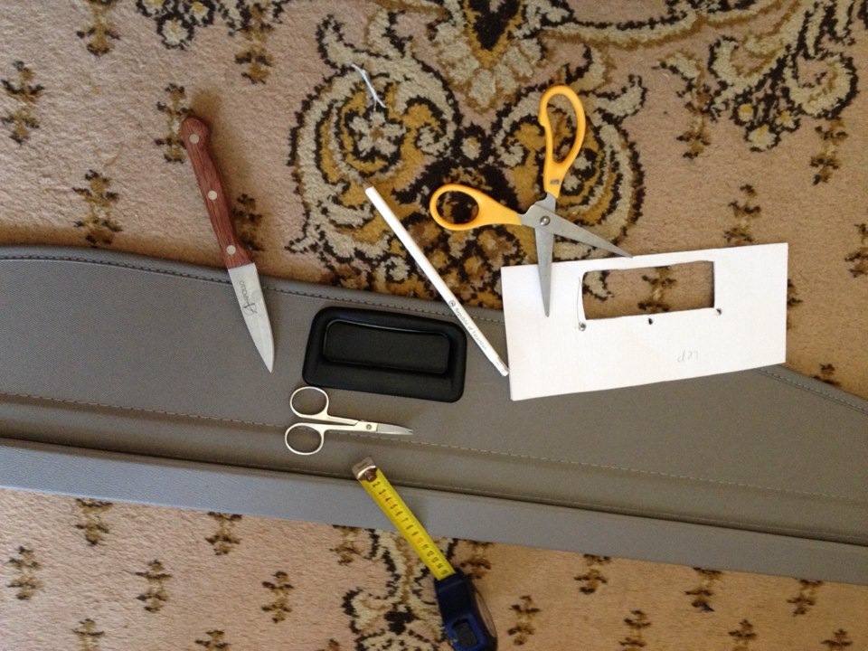 Ручка шторки багажника от VAG — Mitsubishi Pajero Sport (2G), 2,5 л ...