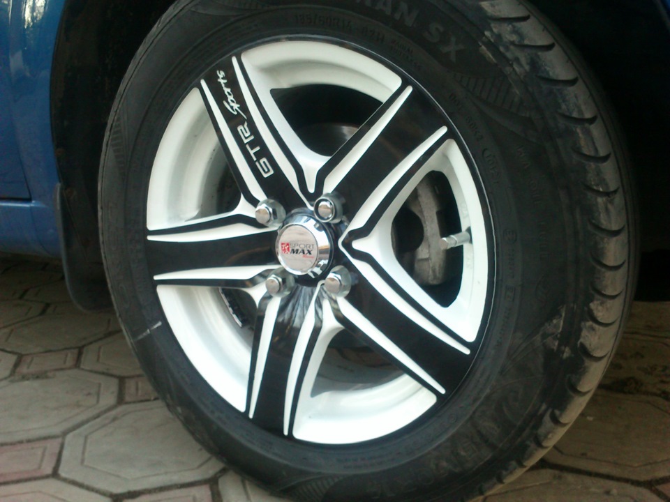 Вот прицепил на машинку диски! — Chevrolet Aveo Sedan (1G), 1,5 л, 2004 ...
